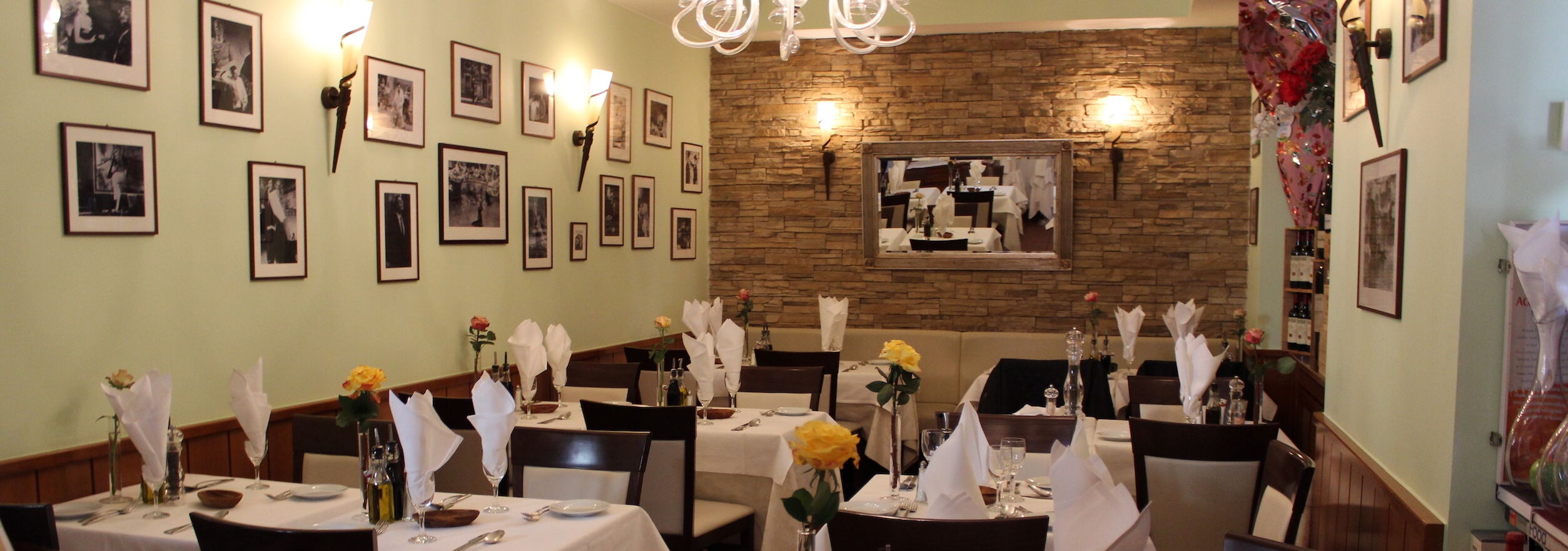Restaurant La Dolce Vita in Frankfurt - Speisesaal